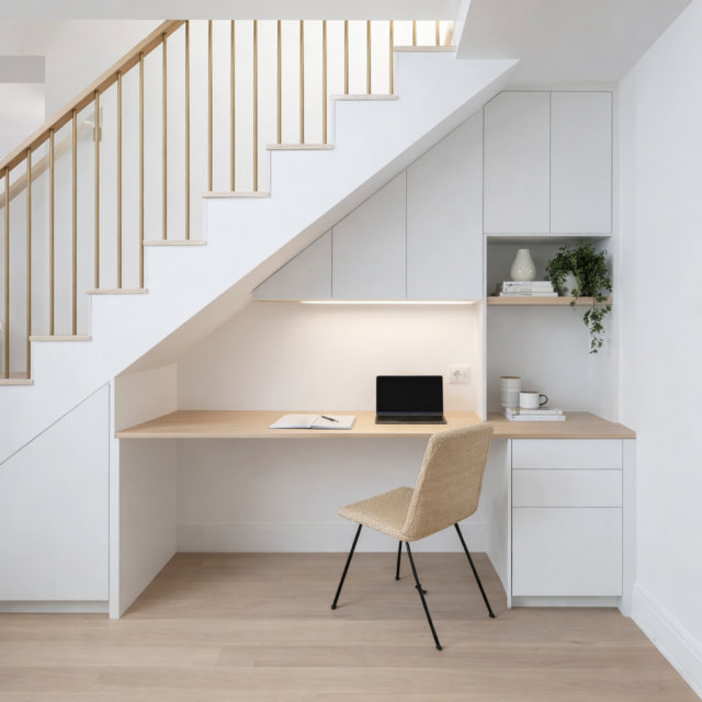 Mobila pe comanda sub scari birou bucuresti